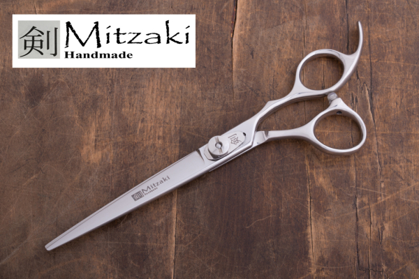 Mitzaki-nihon700, 7.0 Zoll ,Scherenklingen aus Japanstahl mit Rockwell 62, für alle Schneidtechniken geeignet- PREMIUMQUALITÄT